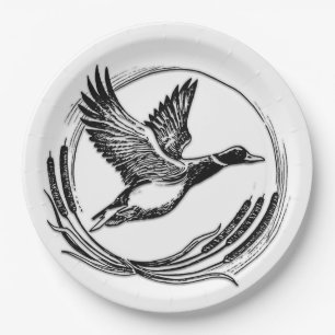 Assiettes En Carton Chasse