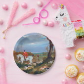 Assiettes En Carton Chasse au Suffolk 1833 Chasse au Fox (Fête)