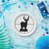 Assiettes En Carton Chasse aux cerfs (Fête)