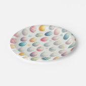 Assiettes En Carton Chasse aux oeufs de Pâques (Angle)