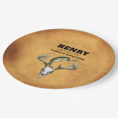 Assiettes En Carton Chasse Pêche fête d'anniversaire (Angle)