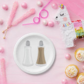 Assiettes En Carton Chasseurs De Sel Et De Poivre (Fête)