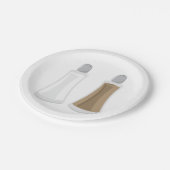 Assiettes En Carton Chasseurs De Sel Et De Poivre (Angle)