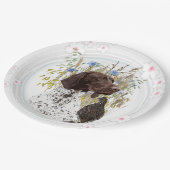 Assiettes En Carton Chasseurs, partenaires pour la vie Plaques de papi (Angle)