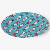 Assiettes En Carton Chat Dans Le Motif Casquette (Angle)