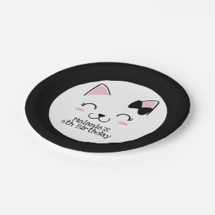 Assiettes En Carton Chat de Kitty
