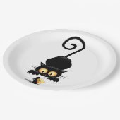 Assiettes En Carton Chat et souris avec des personnages de dessin amus (Angle)