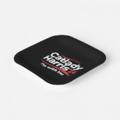 Assiettes En Carton Chat Lady Kamala Harris 2024 Je suis avec elle (Angulaire)