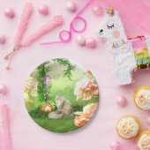 Assiettes En Carton Chat mignon (Fête)