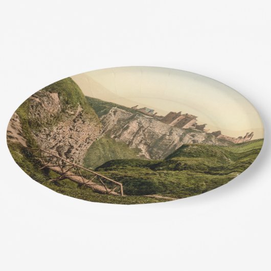 Assiettes En Carton Château de Dunottar, Stonehaven, Ecosse (Angle)