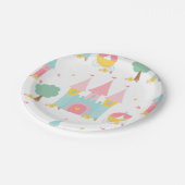 Assiettes En Carton Château de Fairytale (Angle)