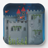 Assiettes En Carton Château de Night (Recto)