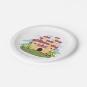 Assiettes En Carton Château Palace (Angle)