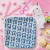 Assiettes En Carton Chaton (Fête)