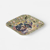 Assiettes En Carton Chats d'Halloween (Angulaire)