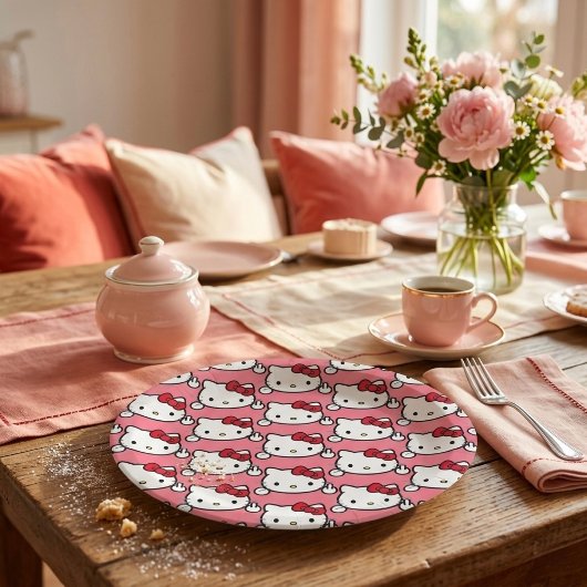 Assiettes En Carton Chatte
