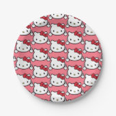 Assiettes En Carton Chatte (Devant)