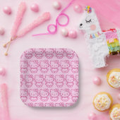 Assiettes En Carton Chatte (Fête)