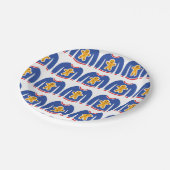 Assiettes En Carton Chaud de Noël moche pain d'épices fête de l'homme (Angle)