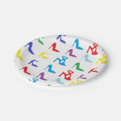 Assiettes En Carton "Chausse" les plaques à papier (Angle)