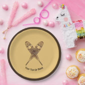 Assiettes En Carton Chaussures (Fête)