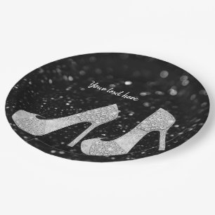 Assiettes En Carton Chaussures Glam talons hauts pour toutes les occas