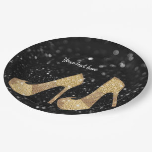 Assiettes En Carton Chaussures Glam talons hauts pour toutes les occas