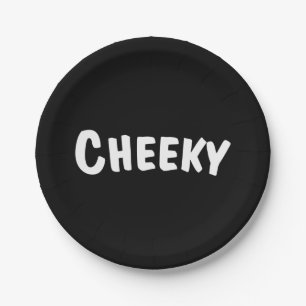 Assiettes En Carton Cheeky