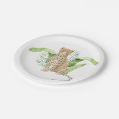 Assiettes En Carton Cheetah, Leopard, Jungle, animaux de la Jungle (Angle)