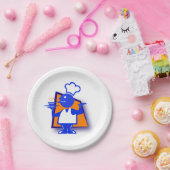 Assiettes En Carton Chef (Fête)