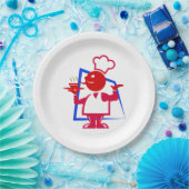 Assiettes En Carton Chef (Fête)