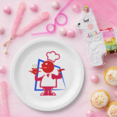 Assiettes En Carton Chef (Fête)