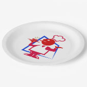Assiettes En Carton Chef (Angle)