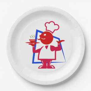 Assiettes En Carton Chef