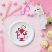 Assiettes En Carton Chef (Fête)