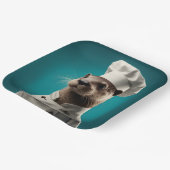 Assiettes En Carton Chef Otter (Angulaire)