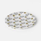 Assiettes En Carton Chef Plaques de papier (Angle)