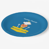 Assiettes En Carton Chef suédois (Angle)