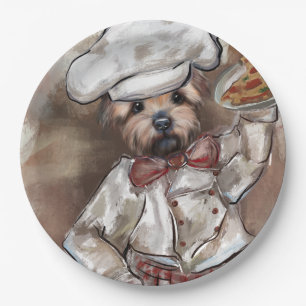 Assiettes En Carton Chef Yorkie