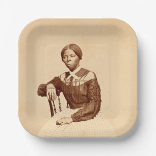 Assiettes En Carton Chemin de fer abolitionniste Harriet Tubman
