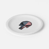 Assiettes En Carton Chemise 4 juillet pour femmes hommes drapeau améri (Angle)