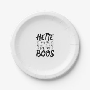 Assiettes En Carton Chemise de fête fantôme Halloween pour les huées