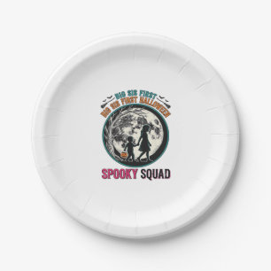 Assiettes En Carton Chemise Halloween Grande Sœur pour sa première sai