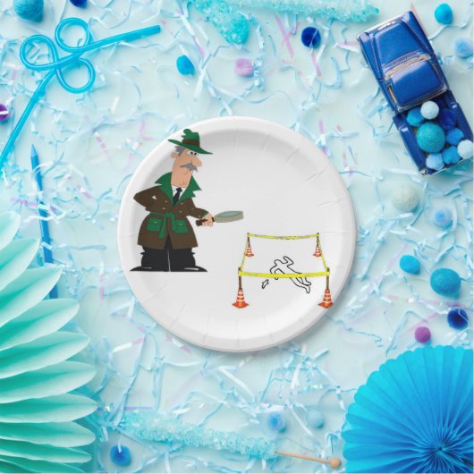 Assiettes En Carton Chercheur des plaques de papier (Fête)