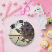 Assiettes En Carton Cherry Blossom Sunset à Washington DC (Fête)