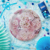 Assiettes En Carton Cherry Blossoms (Fête)