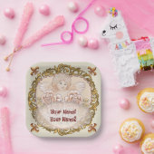 Assiettes En Carton Cherub Angel Heart (Fête)