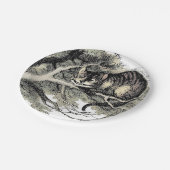 Assiettes En Carton Cheshire Chat Alice Wonderland Classic (Angle)