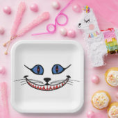 Assiettes En Carton Cheshire Chat Smile (Fête)