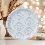 Assiettes En Carton Cheval à cheval vintage Toile baby shower bleu<br><div class="desc">Cheval à bascule vintage Toile Blue baby shower Plaques papier Les articles correspondants sont disponibles.</div>